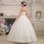 Baoleely Wedding Dress Plus Size Bride Large Size Strapless Diamond Wedding Dresses Ball Gowns Bridal Princess Embroidery Dresses