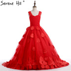 On Sale No Return No Refund Petal Flower Girl Dresses Girls  pageant dresses for girls  HTA0002