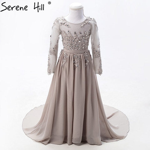 Robes de demoiselle d'honneur pour enfants, robes pour filles HTA0004