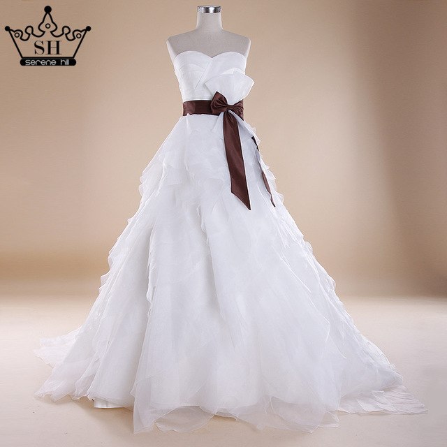 Puffy Wedding Dress Ball Gown Beaded Crystal Tulle Court Train Bridal Dresses