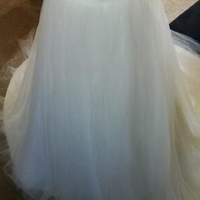 Robe de mariée longue traîne pour femme enceinte, photographie HA2005