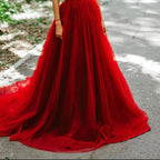 Long Train Pregnant Photography Wedding Gown Photo Dress HA2005