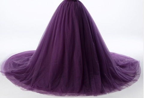 Robe de mariée longue traîne pour femme enceinte, photographie HA2005