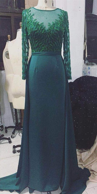 On Sale No Return No Refund Red Black Beading Mermaid Evening Dresses  LA6275