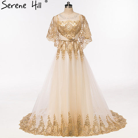 Nuevos vestidos de noche de corte A sin mangas de hilo de chal HA2071