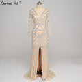 On Sale No Return No Refund Evening Gown Designs Mermaid Beading Sequined LA6281