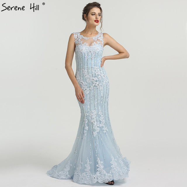 On Sale No Return No Refund Lace Mermaid Evening Dress  Evening Gowns LA6455