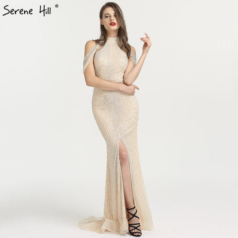 Vestidos de noche estilo sirena LA6557. En oferta, sin devoluciones ni reembolsos.