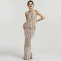 Luxury Designer  Halter Evening Dresses Sharking Evening Gowns LA6470