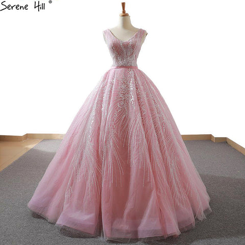 Robe de mariée sans manches à col en V, broderie de perles, robe de mariée tendance