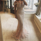 On Sale No Return No Refund Dubai Pink Sleeveless Crystal Evening Dresses Evening Gowns LA60703