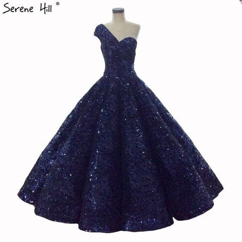 Vestidos de novia rojos de lujo con un solo hombro