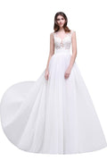 Robes de mariée fourreau en dentelle transparente et mousseline pour la plage