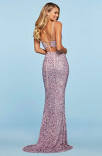 Two Piece Sequins Dress