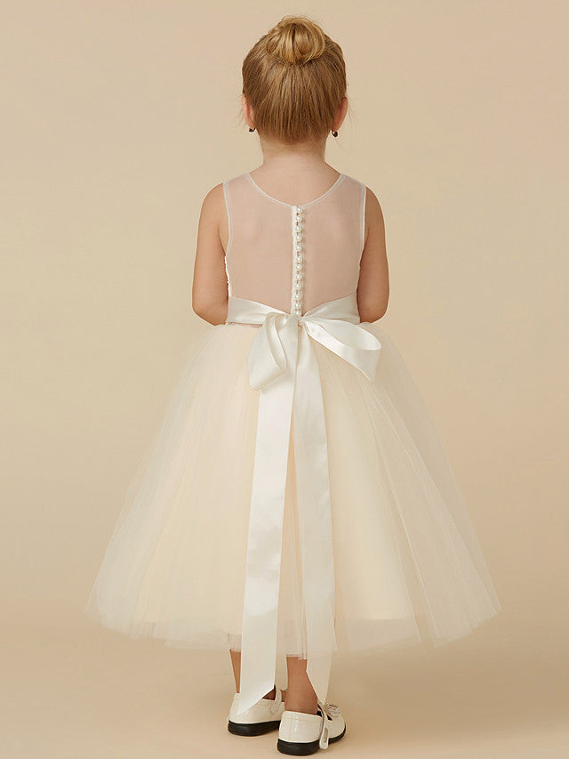 Vestidos cortos de princesa de tul para bodas, cumpleaños, concursos y niñas de las flores