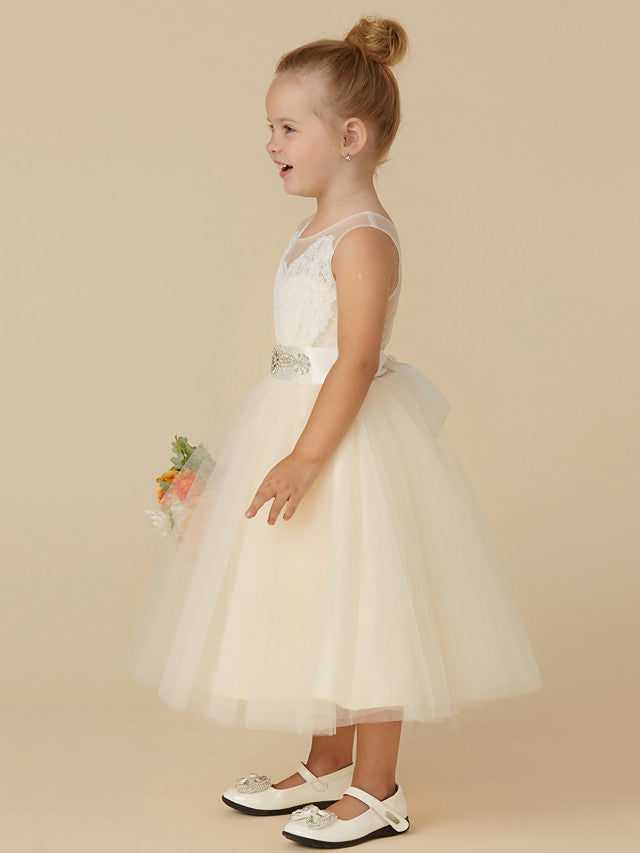 Vestidos cortos de princesa de tul para bodas, cumpleaños, concursos y niñas de las flores