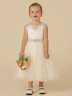 Vestidos cortos de princesa de tul para bodas, cumpleaños, concursos y niñas de las flores