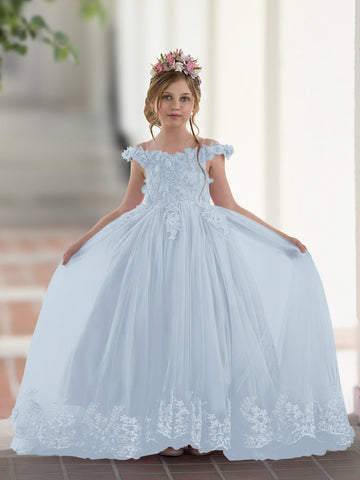 Robe de bal/robe de princesse en dentelle avec traîne rose pour anniversaire 