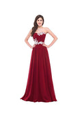 Robe de soirée longue bustier avec appliques - Robes de bal PG276