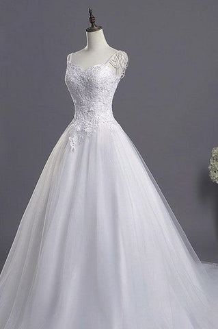sweetheart beading appliques Wedding Dress New Arrival tulle pleated Bridal Wears