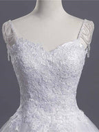 sweetheart beading appliques Wedding Dress New Arrival tulle pleated Bridal Wears