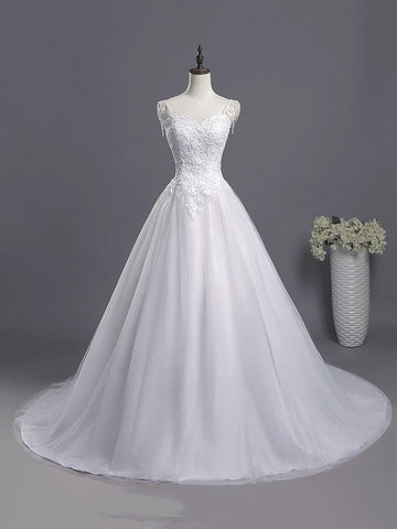 sweetheart beading appliques Wedding Dress New Arrival tulle pleated Bridal Wears