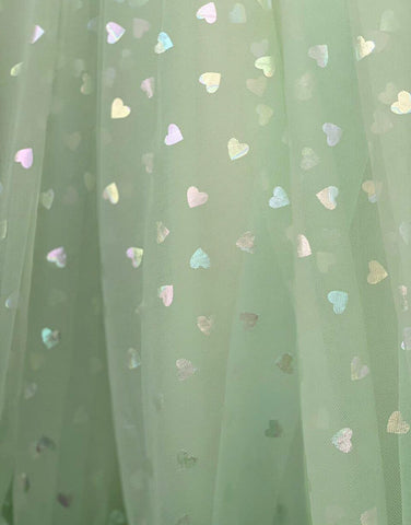 Gemma | Vestido de fiesta de corte A con corsé y mangas