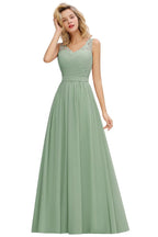 Robe de demoiselle d'honneur trapèze en mousseline à volants et col en V, sans manches, à imprimé floral, robe de soirée fluide
