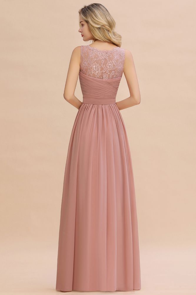 Robe de demoiselle d'honneur trapèze en mousseline à volants et col en V, sans manches, à imprimé floral, robe de soirée fluide