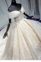 Baoleely Wedding Dress Long Sleeve Lace Appliqued Beach