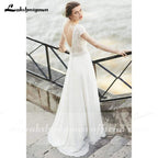 Baoleely Wedding Dress New Style Backless Sexy Bridal