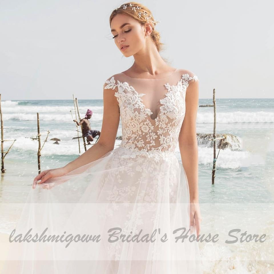 Baoleely Women Mermaid Wedding Dress with Detachable Skirt