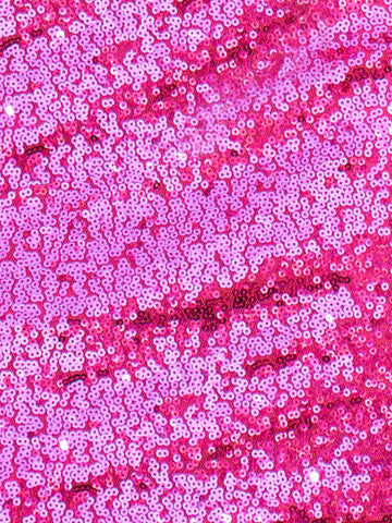 Robe fourreau fuchsia à sequins épaules dénudées courte pour le bal de promo
